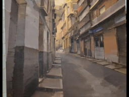 Concurso de Pintura al aire Libre en Mula 2012